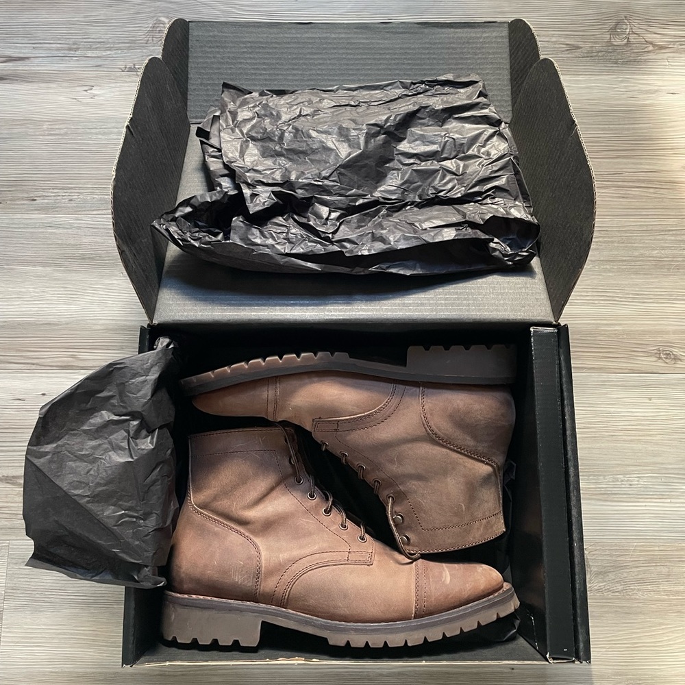Pair of Thursday boots